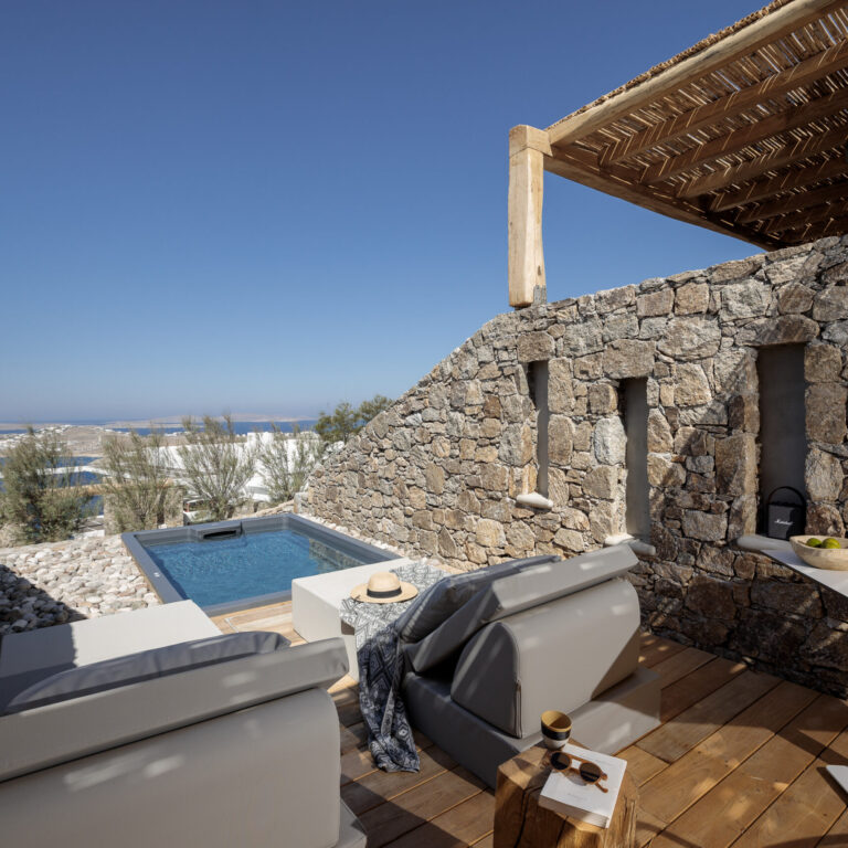 alissachni mykonos silver suites, Silver Suites Jacuzzi