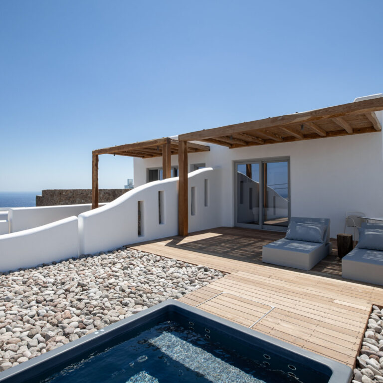 alissachni mykonos deluxe suites, Deluxe Suites Jacuzzi